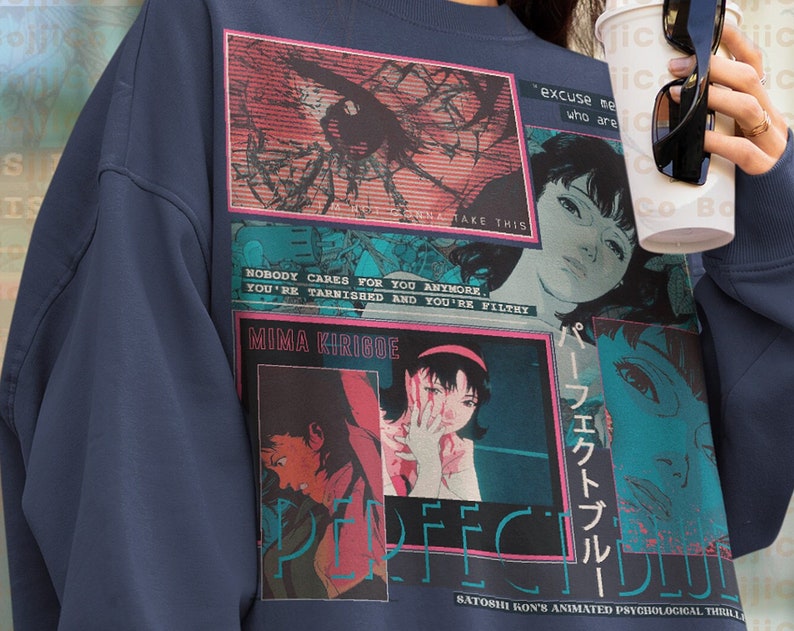 Perfect Blue Homage Sweatshirt and Tees for Anime Otaku Fans - Image 2