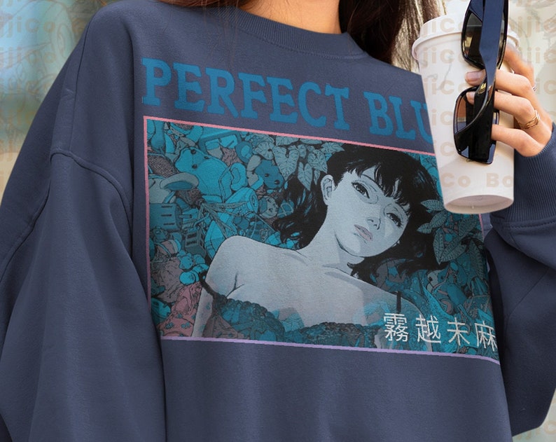 Perfect Blue Tribute Sweatshirt and Homage Sweater - Image 2