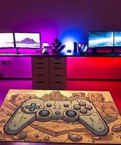 Personalized Game Room Area Rug for Kids Room - Unique Gift for Boys and Girls