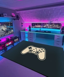 Personalized Game Room Rug for Kids - Unique Gift for Boys and Girls