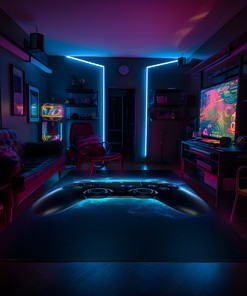 Personalized Game Room Rugs for Boys Bedrooms - Premium Quality and Full Size Options