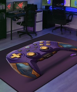 Personalized Gaming Rug for Bedroom - Game Room Decor for Boys T08