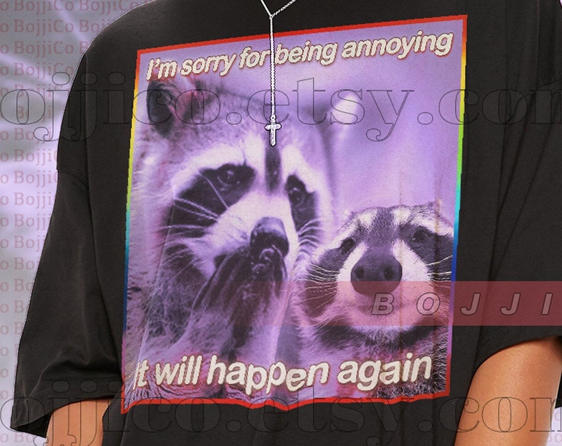 Possums & Raccoons Eat Trash Tee, Funny Opossums Lover Sweatshirt for Fans - Image 2