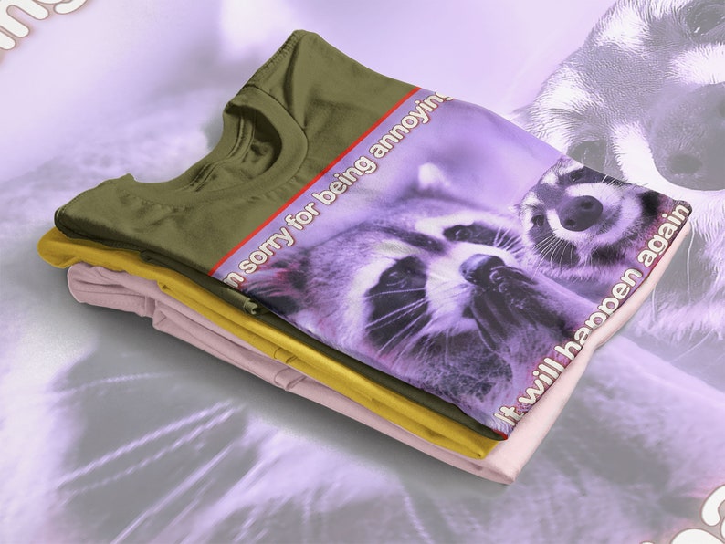 Possums & Raccoons Eat Trash Tee, Funny Opossums Lover Sweatshirt for Fans - Image 4