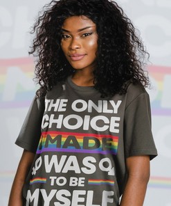 Pride Rainbow Love Shirt - To Be Myself LGBT Funny T-Shirt Gift for Fans