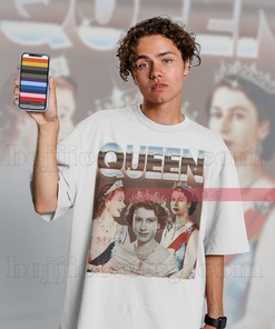 Queen Elizabeth Tribute Tee - Vintage Forever Homage Tshirt for Fans