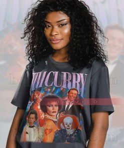 RETRO Tim Curry Homage Tee, Tim Curry Fan Tee Sweatshirt, Tim Curry Vintage Shirt