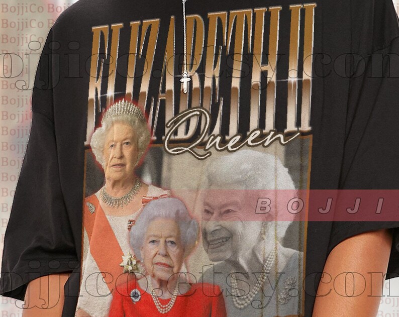 RIP Queen Elizabeth Hoodie - 90s Royal Fan Gift - Image 2