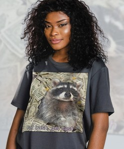 Raccoon and Possum Lover Tee - Funny Gift for Fans of Trash-Eating Animals