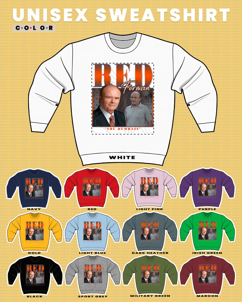Red Forman's That 70s Sweatshirt, Kurtwood Smith Homage Hoodie, Classic Quote Tee, Retro 90s Red Forman Sweater - Image 3