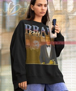 Retro 90s Brad Pitt Unisex Sweatshirt - Vintage Homage Sweater for Once Upon A Time Movie Fans