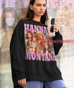 Retro 90s HANNAH MONTANA Sweatshirt, Homage Sweater for Fans of the American sitcom
