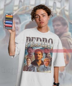Retro 90s Pedro Pascal Shirt, Actor Pascal Homage Tee, Javier PeÃ±a Narcos Fan T-Shirt, Gift for Fans