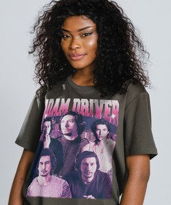 Retro Adam Driver Homage Tee, Vintage Sith Shirt, Fan Gift