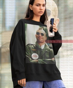 Retro De Niro Hoodie - Classic 90s Taxi Driver Sweater