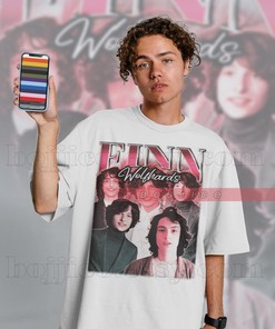 Retro Finn Wolfhard Tee - Homage, Vintage and Fan Tee Shirt