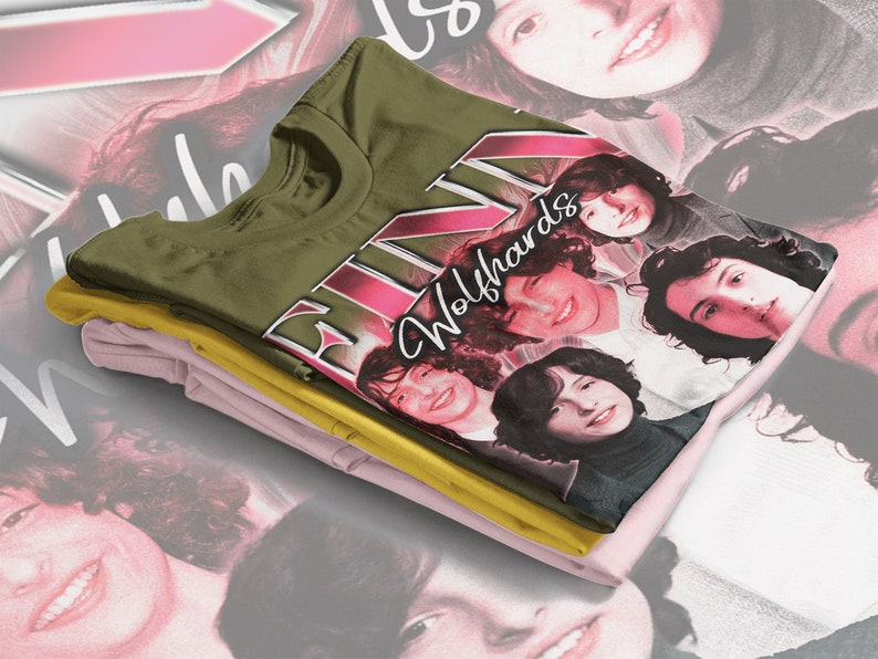 Retro Finn Wolfhard Tee - Homage, Vintage and Fan Tee Shirt - Image 4