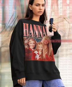 Retro Hannah Montana Sweatshirt, Vintage Sweater for Fans with Hip Hop Rap shirt and Gift for Fans quote