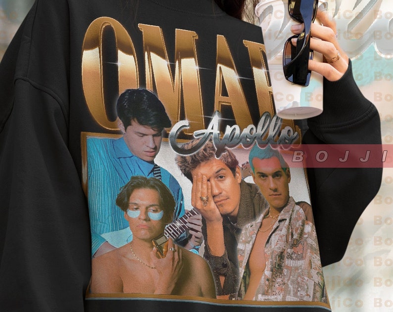 Retro Omar Apollo Shirt, Sweater, and Homage Sweatshirt for Fans - Image 2