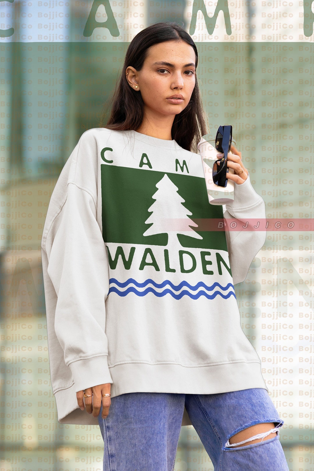 Retro Parker Knoll Camping Sweatshirt - Parent Trap Homage Sweater for Summer Camping Fans