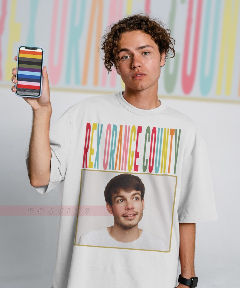 Retro Rex Orange County Sweatshirt, Loving Is Easy Tee, Pluto Projector Shirt - Fan Gift - Image 3