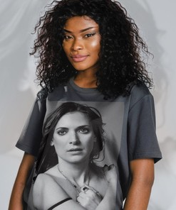 Retro Stylish Winona Ryder Shirt - Vintage Fan Art Tee for Her