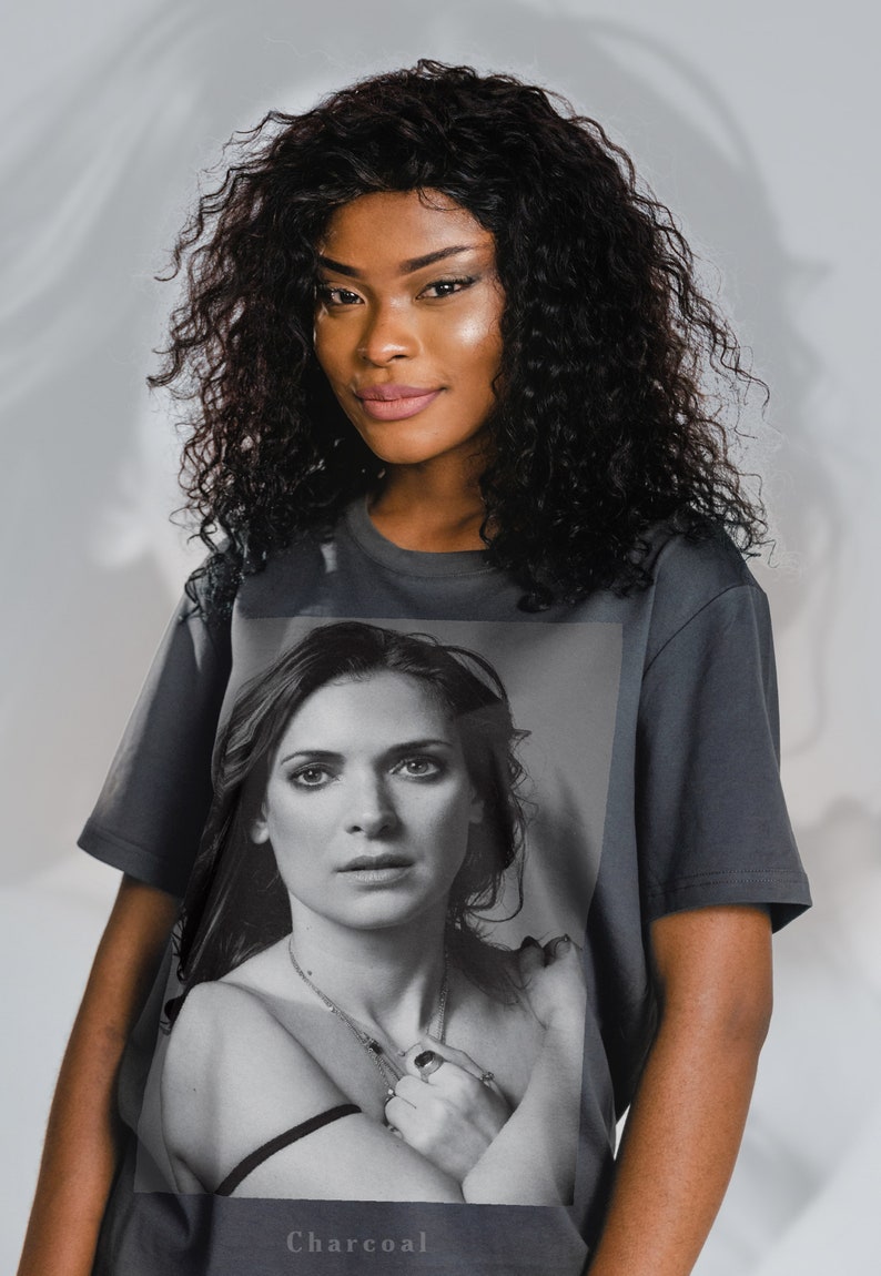 Retro Stylish Winona Ryder Shirt - Vintage Fan Art Tee for Her