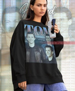 Retro Tom Holland Sweater - Homage Sweatshirt with Fan Tees Design