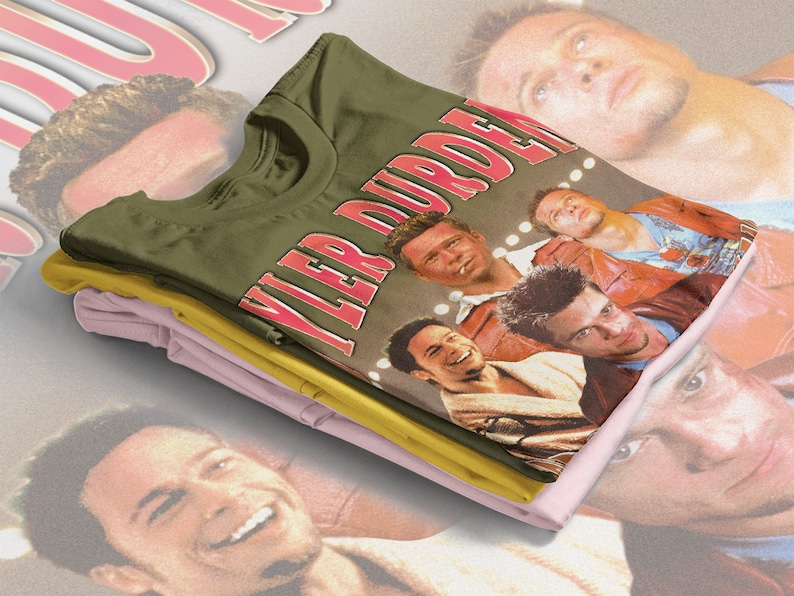 Retro Tyler Durden Bootleg Shirt - Project Mayhem Tee - Fiht Club Fan Gift - Image 4