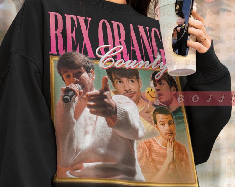Rex Orange County Homage Hoodie - Cool Rex OC Sweatshirt Gift for Fans - Image 2