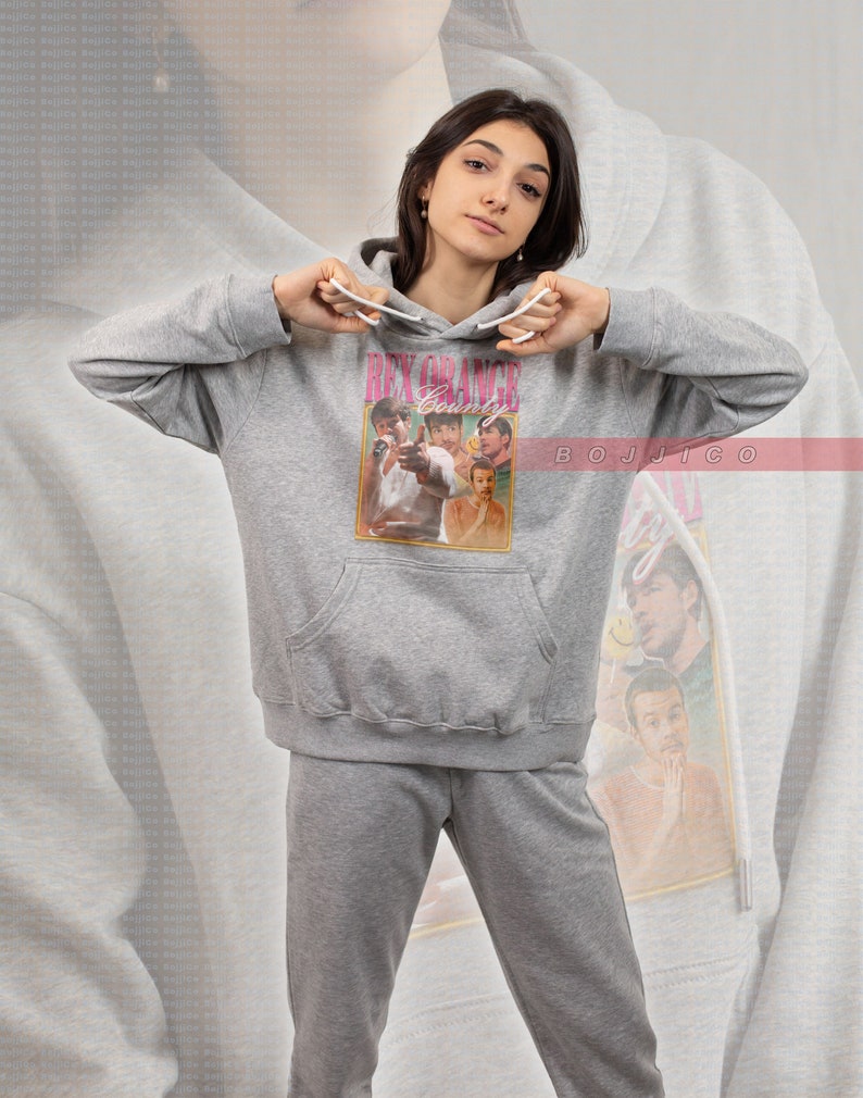 Rex Orange County Homage Hoodie - Cool Rex OC Sweatshirt Gift for Fans - Image 4