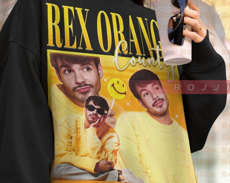 Rex Orange County Vintage Apparel, Retro Homage Hoodie, Fan Tees by Rex Orange County, Classic Quote Sweatshirt - Image 2