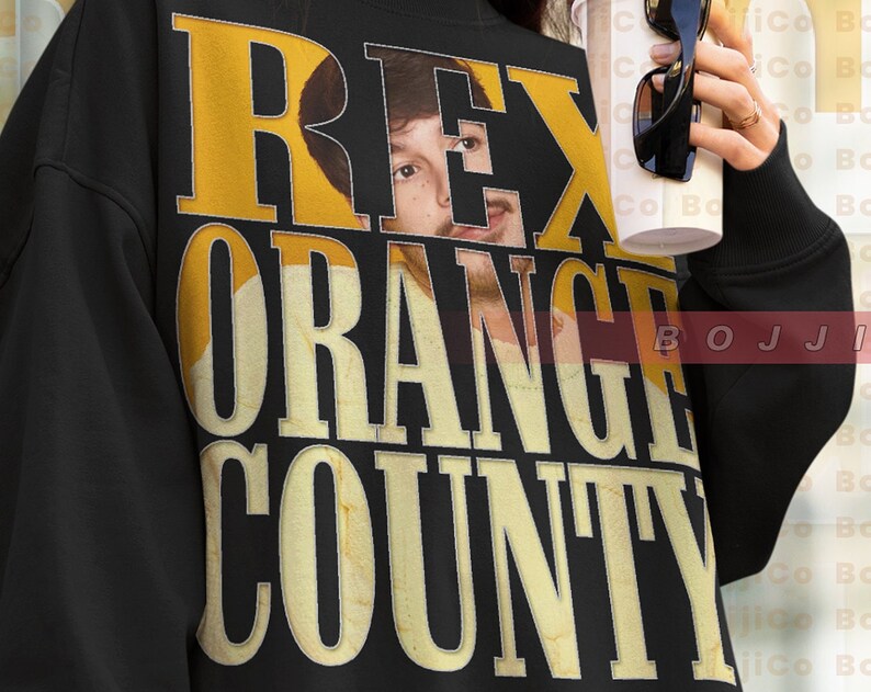 Rex Orange County Vintage Sweatshirt - Retro Fan Gift for Rex Orange County Fans - Image 2