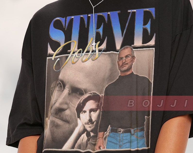 Rich Shirt Steve Jobs Apple CEO Edition, RETRO Steve Jobs Homage Tee, Steve Jobs Entrepreneur Shirt - Image 2