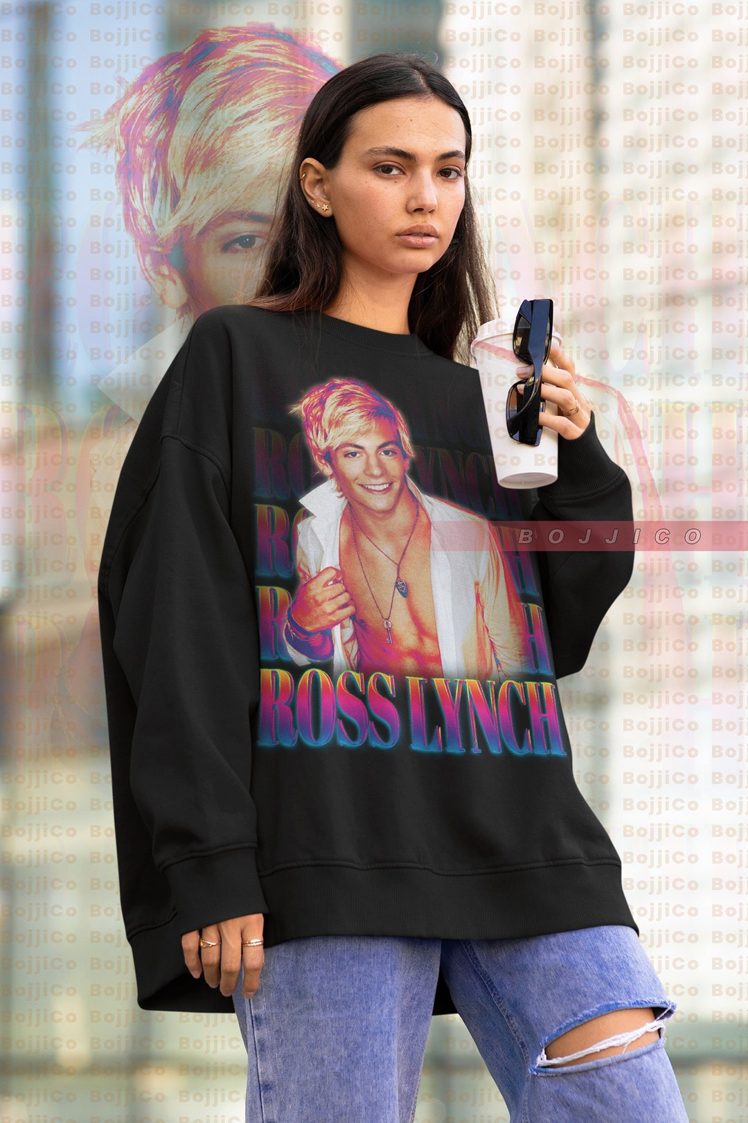 Riker Lynch R5 Vintage Tee - Classic Ross Shor Lynch Sweatshirt Gift for Fans