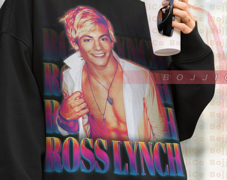 Riker Lynch R5 Vintage Tee - Classic Ross Shor Lynch Sweatshirt Gift for Fans - Image 2