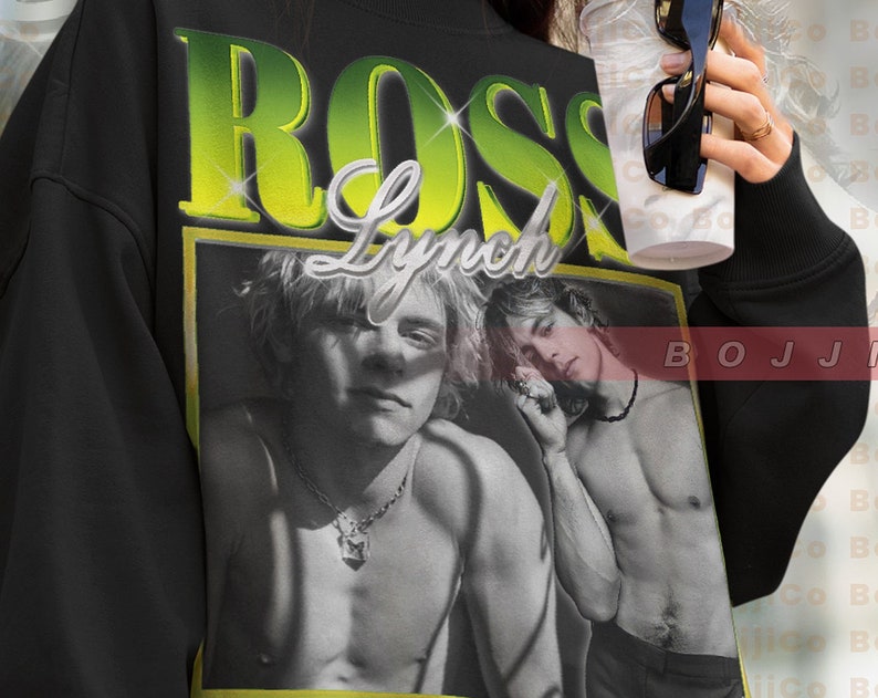 Ryland Lynch R5 Sweatshirt - Awesome Ross Shor Lynch Vintage Hoodie Gift for Fans - Image 2