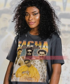 Sacha Baron Cohen Homage Tee - Vintage Inspired Shirt for Fans