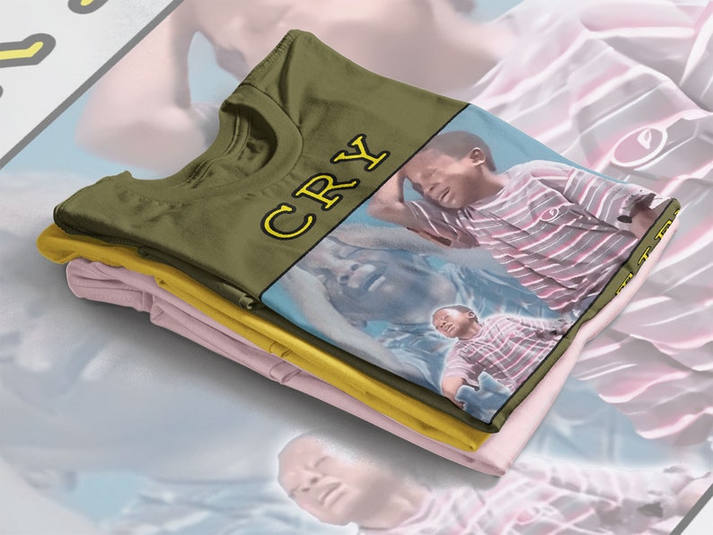 Sad Kid Meme Lover Unisex Shirt - African Kid Crying With A Knife Tee - Image 4