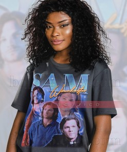 Sam Winchester Retro Tee - Supernatural Fan Gift Homage Tshirt
