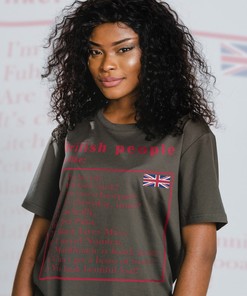 Sarcastic British Accent Unisex Tee - Funny British Tee with Great Britain Tee Print, Ideal Gift for Fans of British Culture