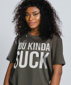 Sarcastic You Kinda Suck T-Shirt, Teenager or Daughter Gift