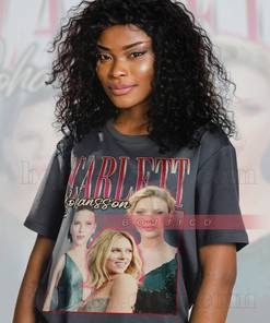 Scarlett Johansson Retro 90s Sweater, Johansson Fan Tee, American Actress Homage Tshirt Hoodie