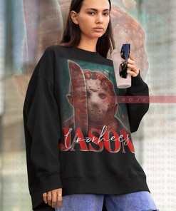 Scary Movie Icon Jason Voorhees Hoodie, Sweatshirt, Halloween Horror Gift for Fans