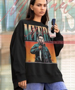 Scream with Michael Myers Sweatshirt - Horror Movie Fan Gift