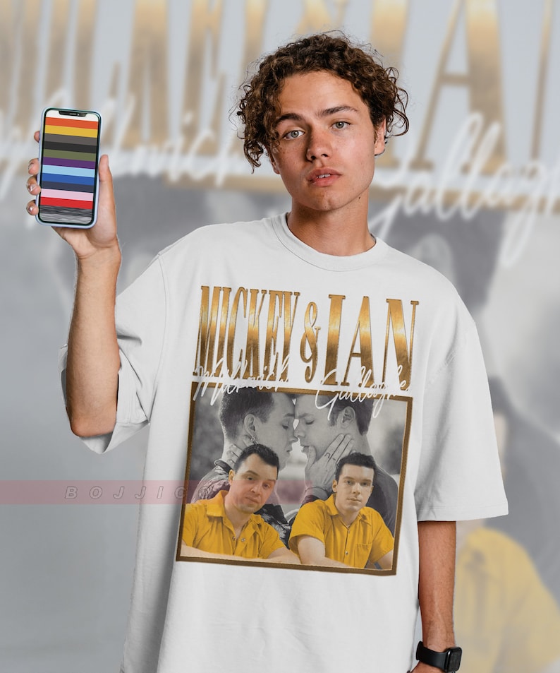 Shameless Mickey & Ian Shirt, Cameron Monaghan Tee, Gallagher Family Unisex T-shirt - Image 3