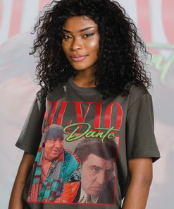 Silvo Dante Fan Tees Tee, The Sopranos Vintage Shirt, RETRO Silvo Dante Homage Tshirt