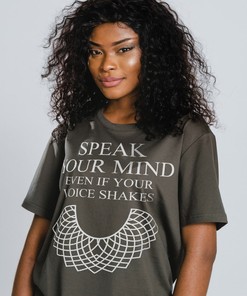 Speak Your Mind Quote Unisex Hoodie, Inspirational Tee, Woman's Gift