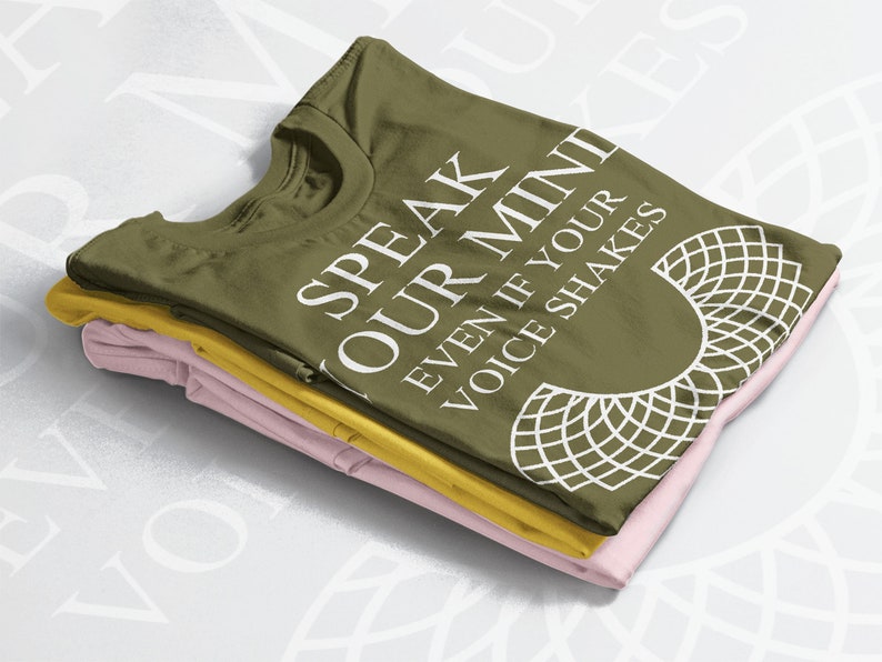 Speak Your Mind Quote Unisex Hoodie, Inspirational Tee, Woman's Gift - Image 4
