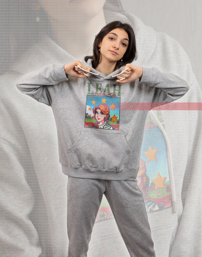 Stardew Valley Leah Sweatshirt - Farming Rpg Video Game Sweater for Fans - Image 4